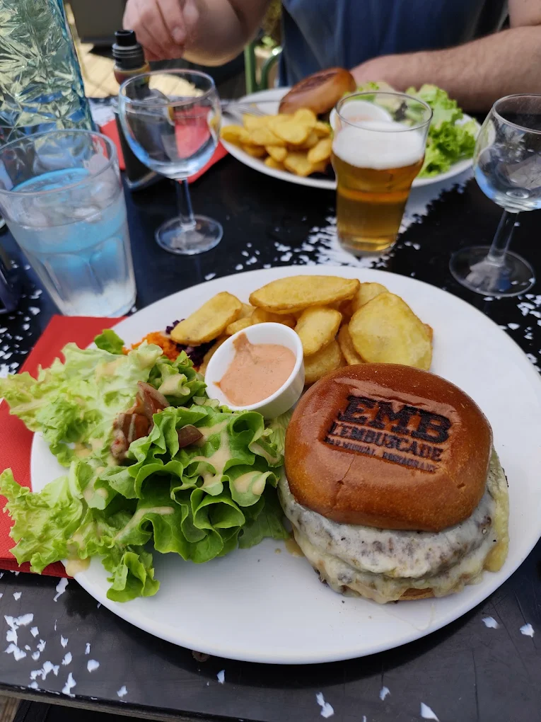 Burger gourmet au Comté